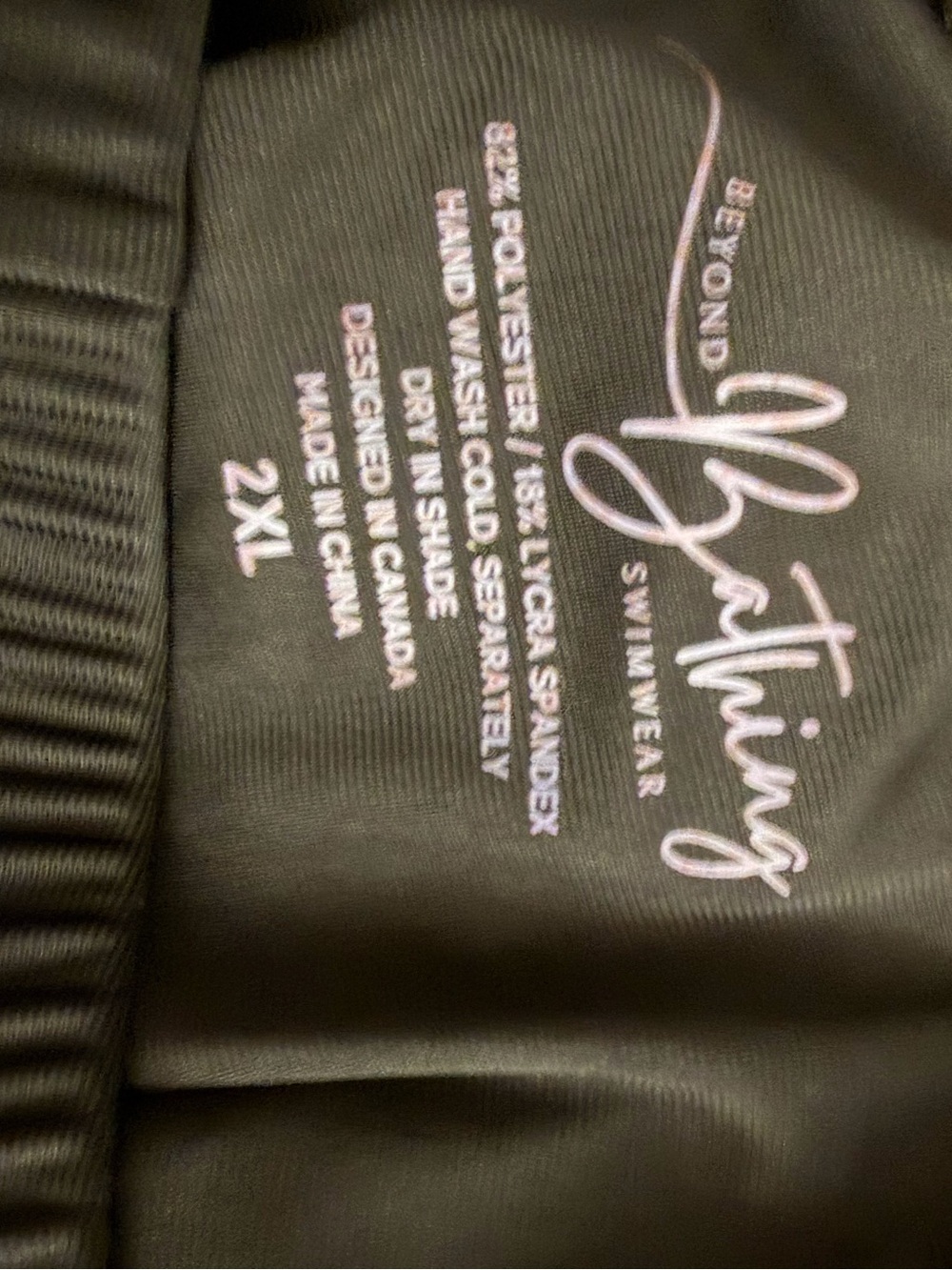 NWOT Plus Size Bathing Suit - Women’s Swim Dress and Leggings - Picture 12 of 13